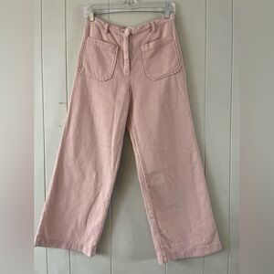 Sessun Hendrick 38 Women’s Pants Blush Pink Cropped
